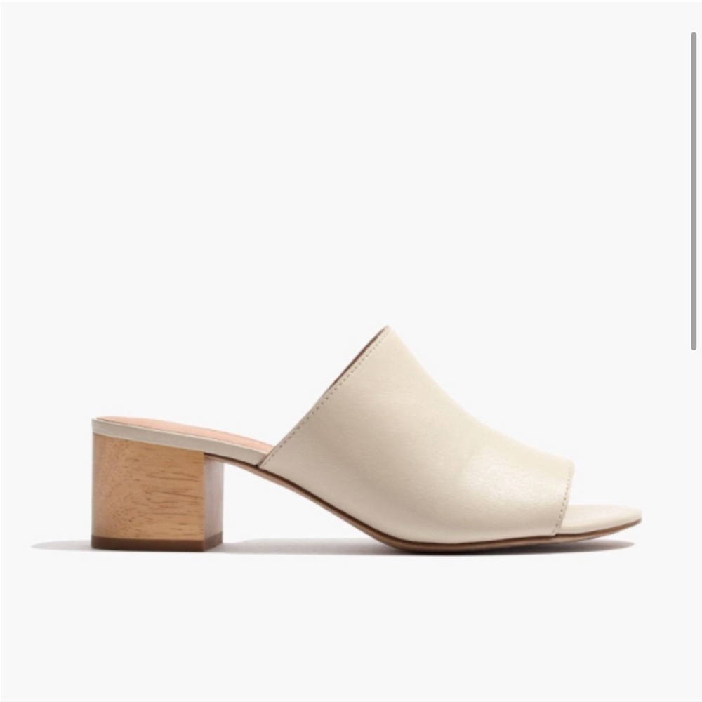 Madewell Devon Mules (Cream)